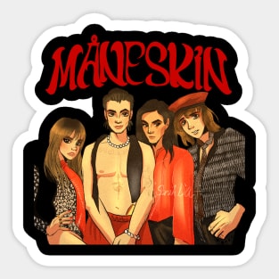 Måneskin Sticker